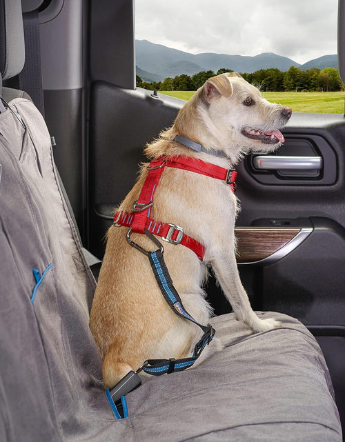 Load image into Gallery viewer, Direct to Seat Belt Tether for Dogs, Universal Car Seat Belt for Pets, Adjustable Length Dog Safety Beltquick &amp; Easy Installation
