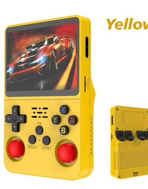 Load image into Gallery viewer, R36S Retro Video Handheld Game Console Linux System 3.5 in IPS Screen 3000Mah Battery 64G/128G TF Card Preinstalled Games
