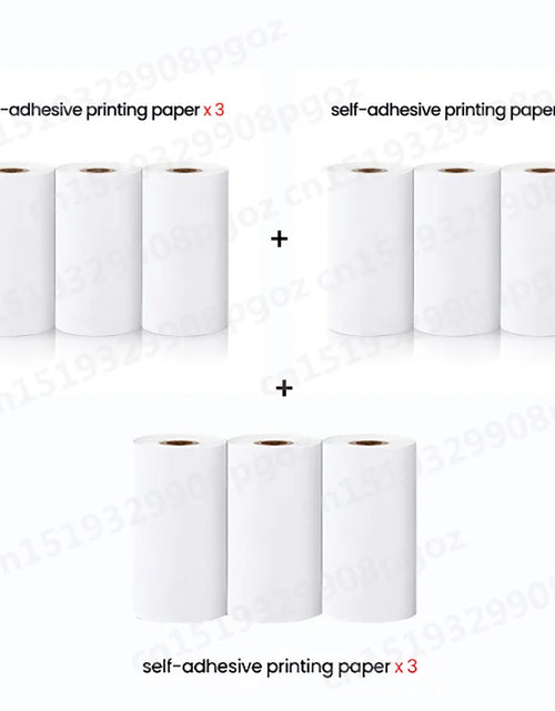 Load image into Gallery viewer, Portable Mini Printer Thermal Label Printer Sticker Inkless HD Pocket Printers for Phone Bluetooth Miniprint Printing Photo

