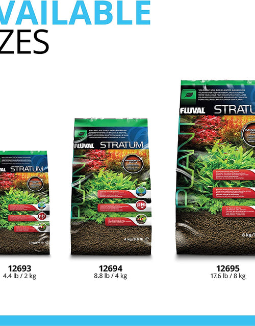 Load image into Gallery viewer, 12694 Plant and Shrimp Stratum for Freshwater Fish Tanks, 8.8 Lbs. - Encourages Strong Plant Growth, Supports Neutral to Slightly Acidic Ph
