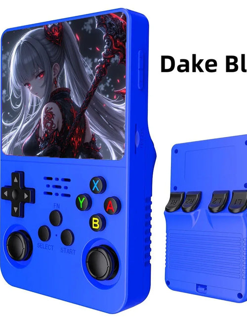 Load image into Gallery viewer, R36S Retro Video Handheld Game Console Linux System 3.5 in IPS Screen 3000Mah Battery 64G/128G TF Card Preinstalled Games
