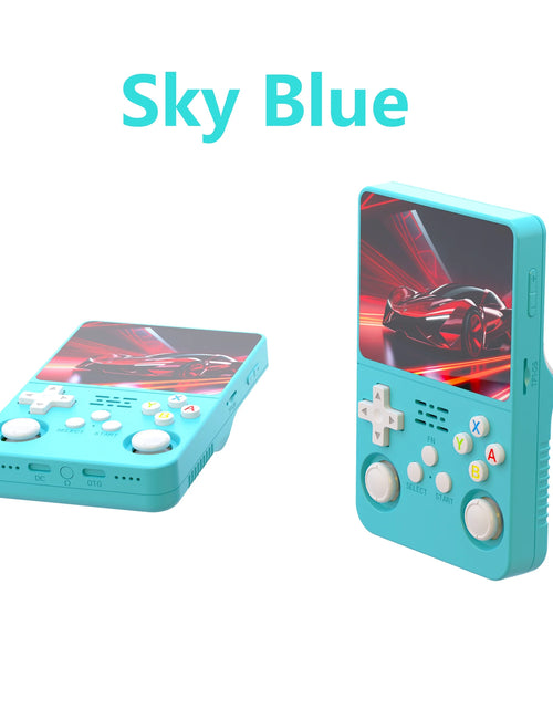 Load image into Gallery viewer, R36S Retro Video Handheld Game Console Linux System 3.5 in IPS Screen 3000Mah Battery 64G/128G TF Card Preinstalled Games
