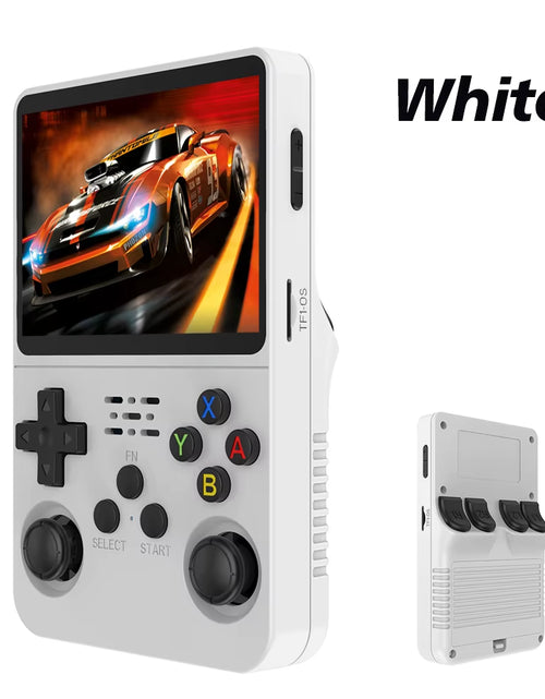 Load image into Gallery viewer, R36S Retro Video Handheld Game Console Linux System 3.5 in IPS Screen 3000Mah Battery 64G/128G TF Card Preinstalled Games
