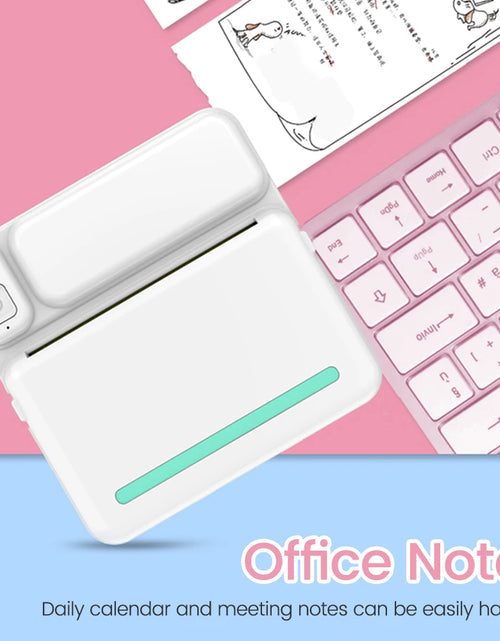 Load image into Gallery viewer, Portable Mini Printer Thermal Label Printer Sticker Inkless HD Pocket Printers for Phone Bluetooth Miniprint Printing Photo
