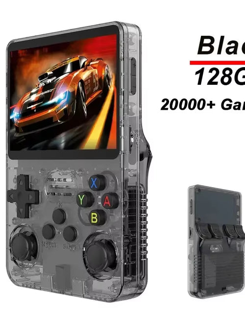 Load image into Gallery viewer, R36S Handheld Game Console 3.5 Inch IPS Screen 64G Linux Portable Video Games Player Open Source System Arcade Retro Games
